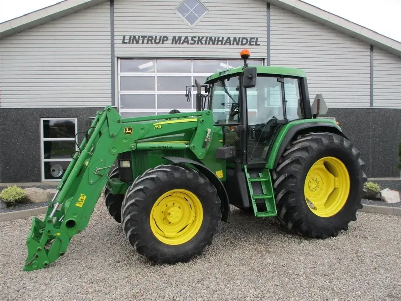 Billede 1 - John Deere 6800 Med vendergear ved rettet og frontlæsser.