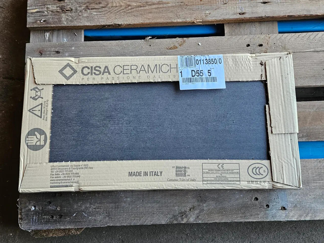 Billede 6 - Gulv- og vægklinke antracit 300x600 mm