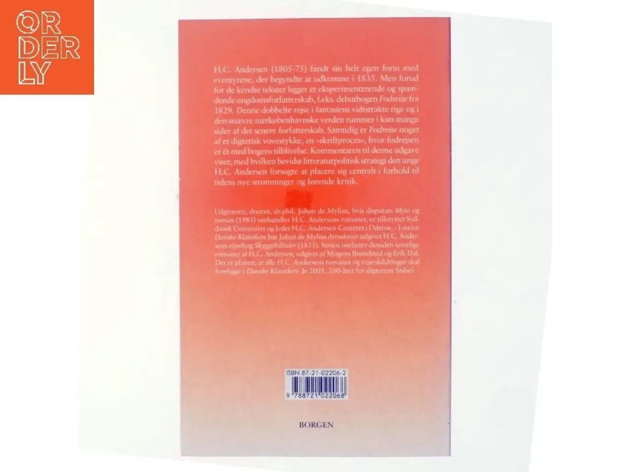 Billede 3 - Fodreise fra Holmens Canal til Østpynten af Amager i Aarene 1828 og 1829 af Hans Christian Andersen (Bog)