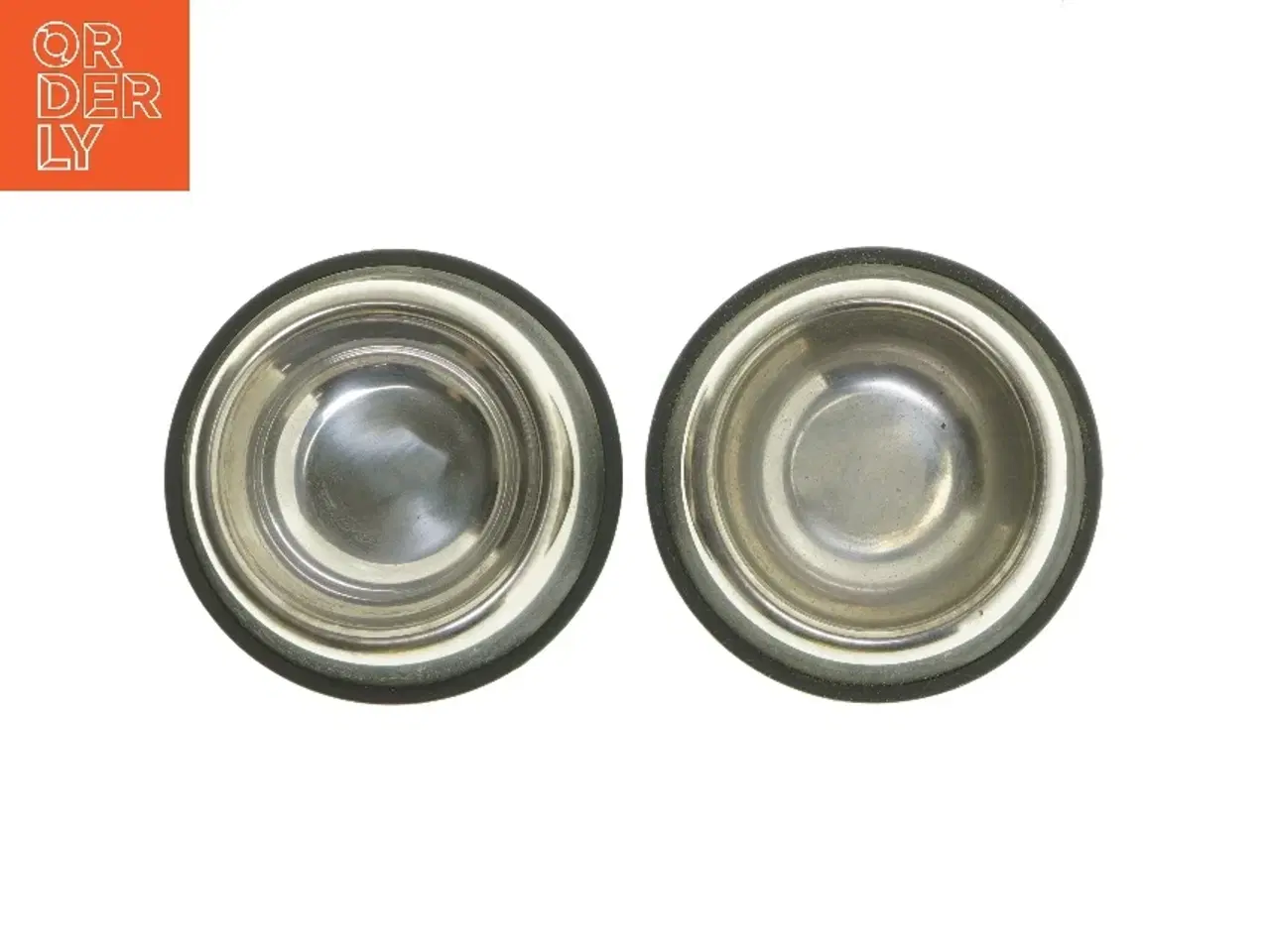 Billede 2 - Rustfri stål skåle med gummibase (str. Ø 17,5 cm)