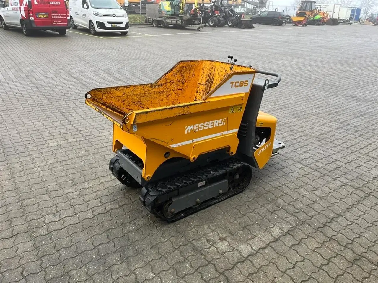 Billede 4 - Messersí TC85 Bælte dumper Med Honda GX Motor