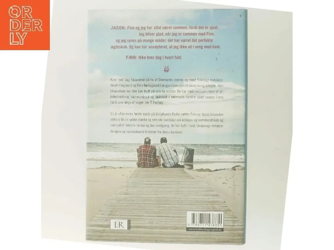 Billede 3 - Du skal turde grine af det grimme : Finn og Jacob om livet af Peter Rundle (Bog)