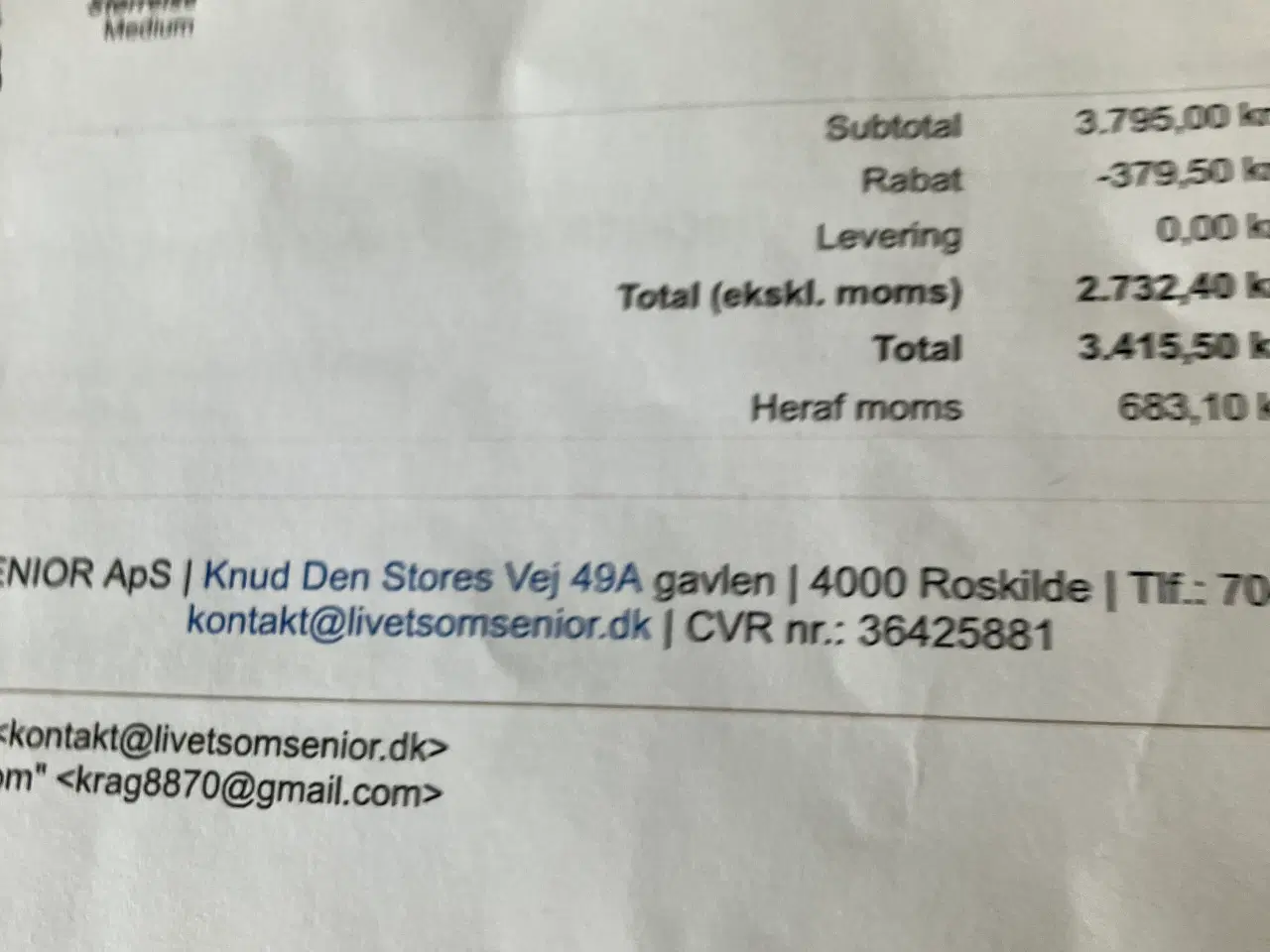 Billede 5 - Rollator med store hjul