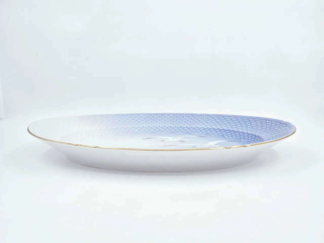 Billede 9 - Mågestel stort ovalt fad 1 sortering Porcelæn 