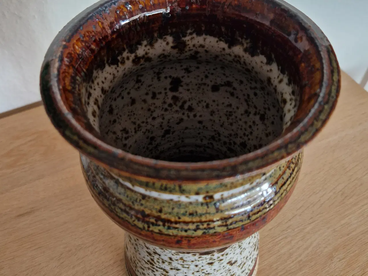 Billede 2 - Keramikvase højde 25 cm