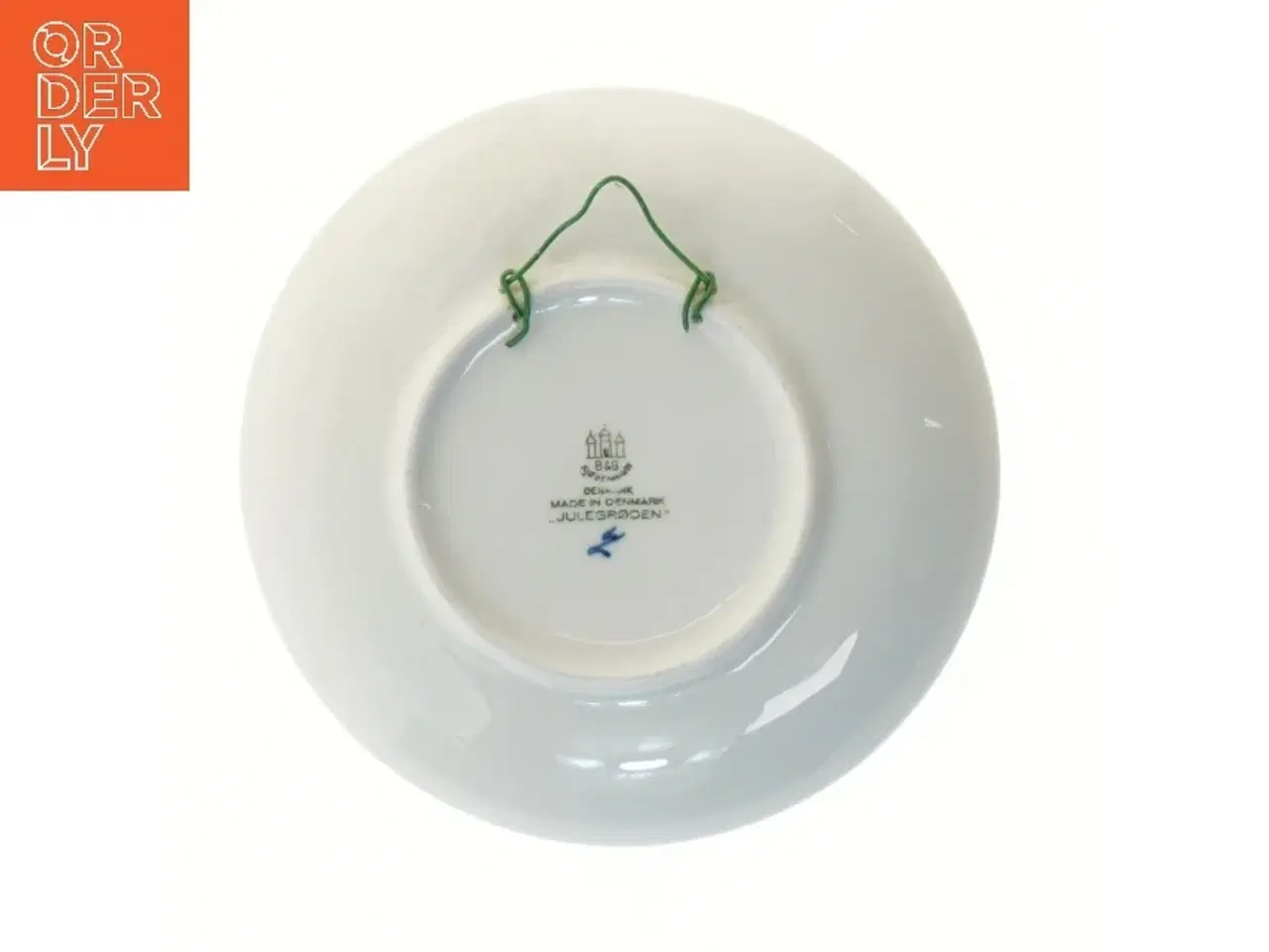 Billede 2 - B&G juleplatte 1963 fra Bing & Grøndahl (str. Ø 18,2 cm)