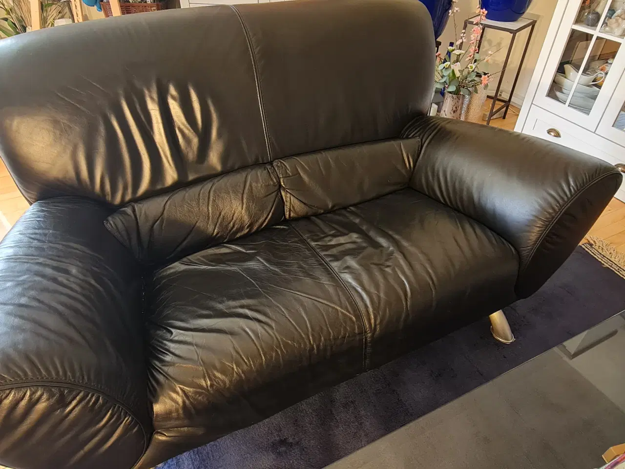 Billede 3 - Lædersofa 3+2 sælges 