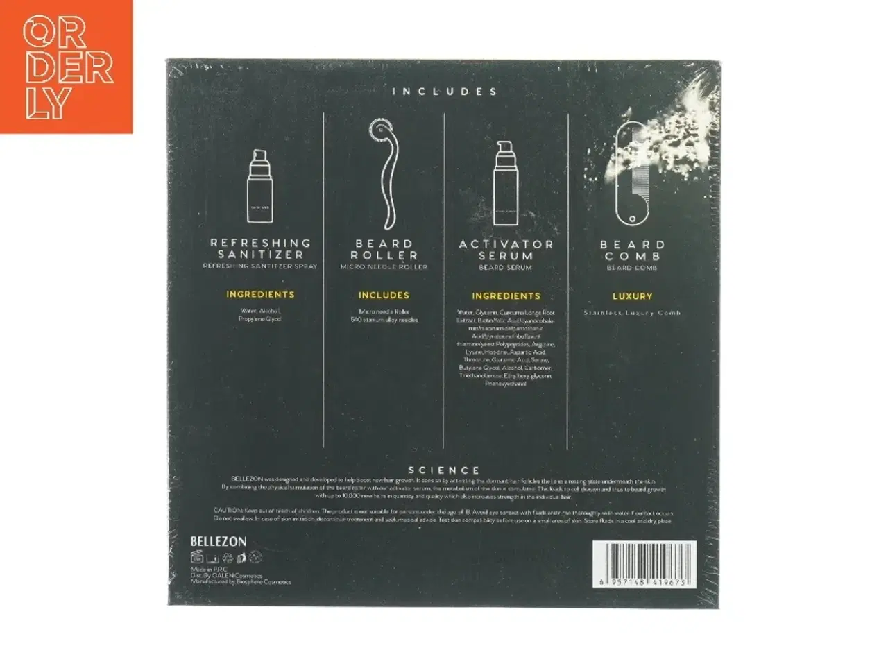 Billede 2 - Beard Grwth kit fra Bellezon (str. 22 x 22 x 5cm)