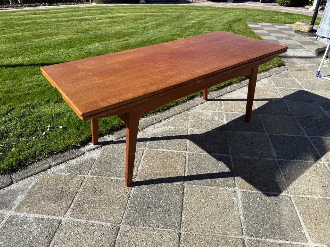 Billede 1 - Sofabord teaktræ 140 x 60
