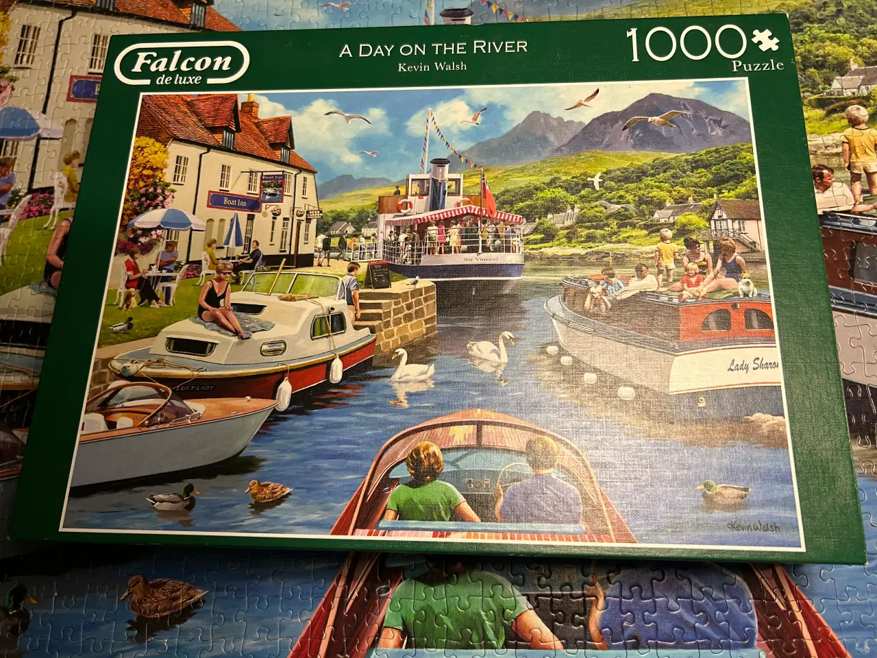 Billede 1 - FALCON puslespil med 1000 brikker