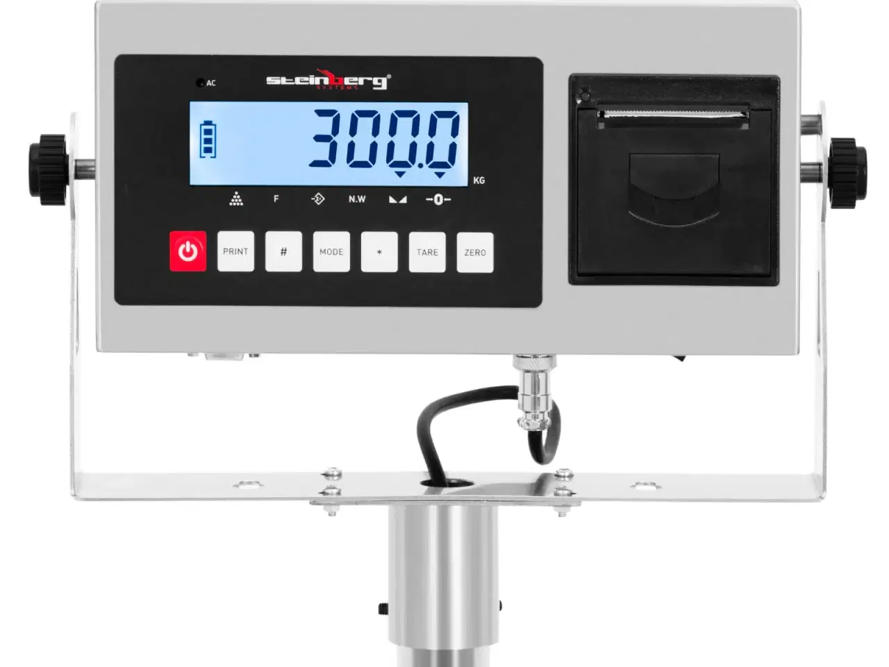 Billede 2 - Pakkevægt – 300 kg / 10 g – 60 x 45 cm