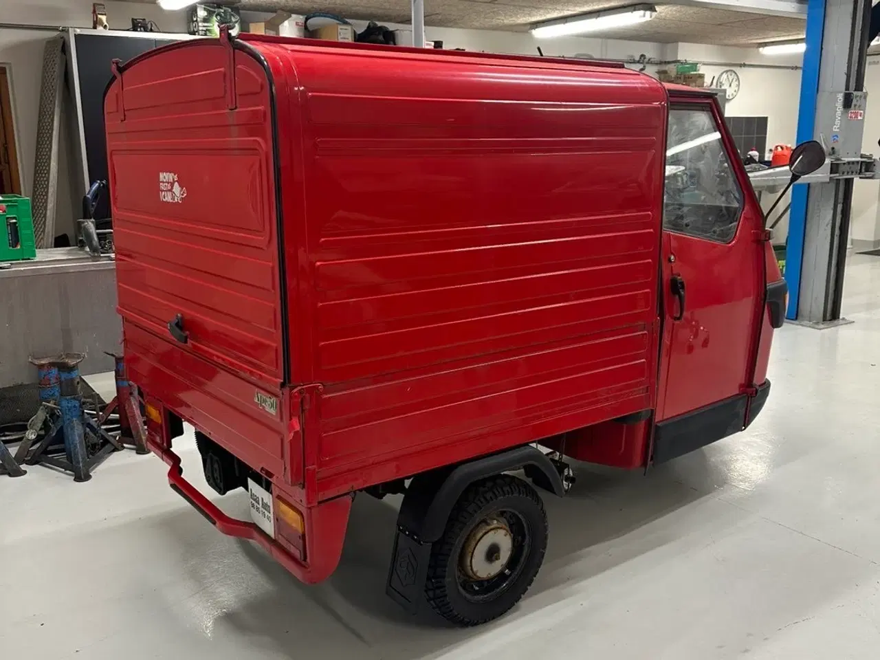Billede 3 - Piaggio Ape 50 - Tuk tuk 25 KmT