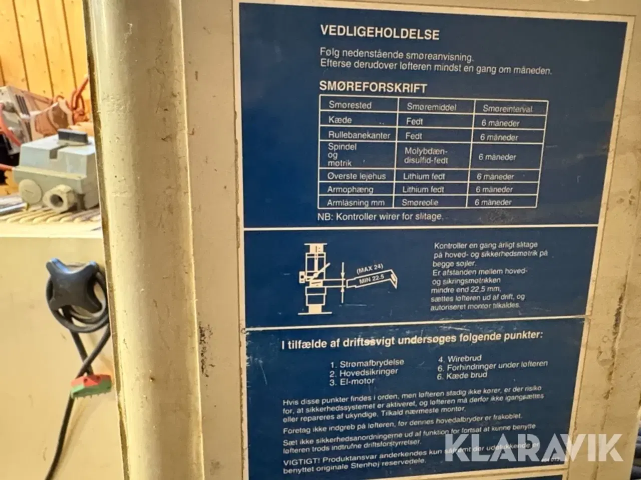 Billede 11 - Tosøjlelift Stenhøj Maestro