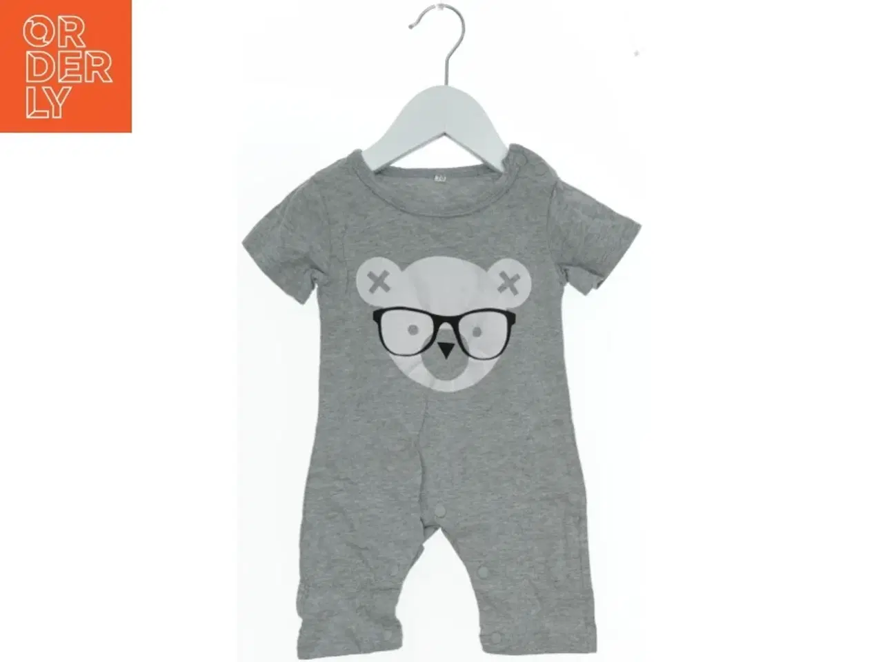 Billede 1 - Grå heldragt med bjørne tryk (str. 74)