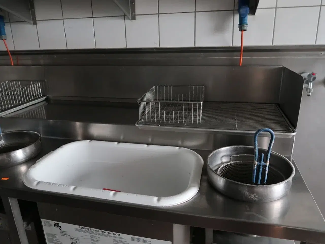 Billede 3 - Dobbelt paneringsstation AYRKING Breader/Blender/Sifter