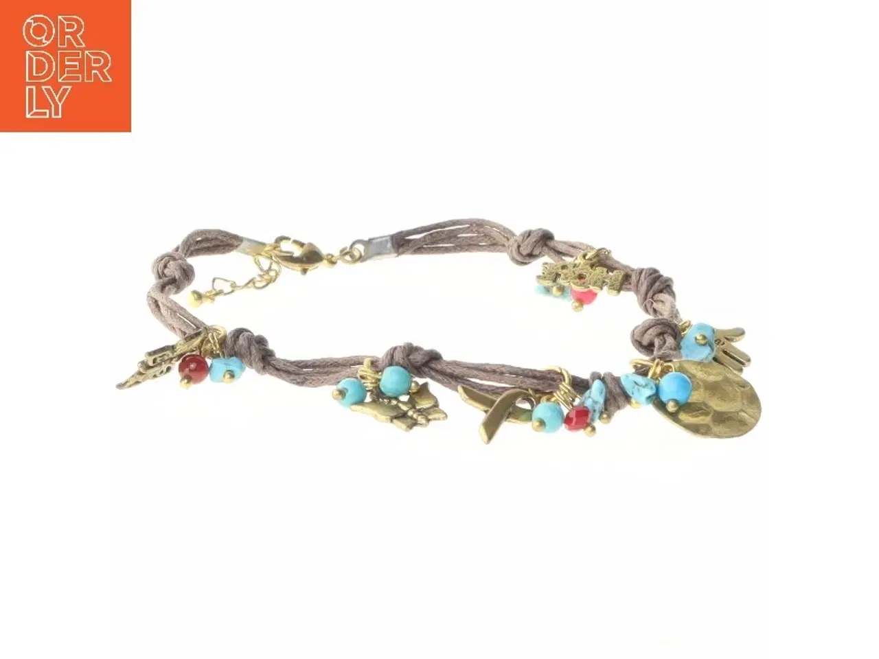 Billede 2 - Charms armbånd (str. 29 cm)