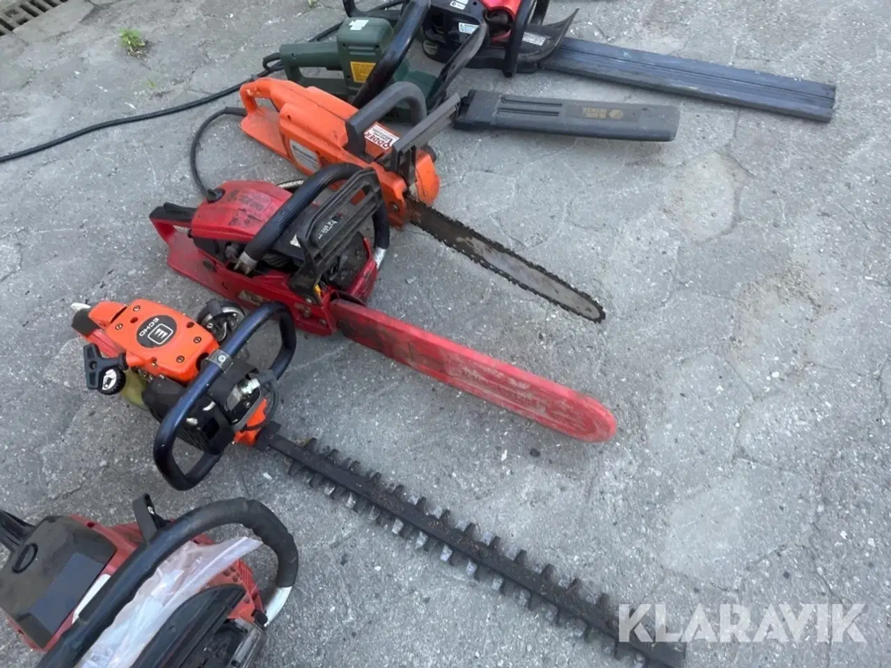 Billede 8 - Hækklippere og motorsave 6 styk