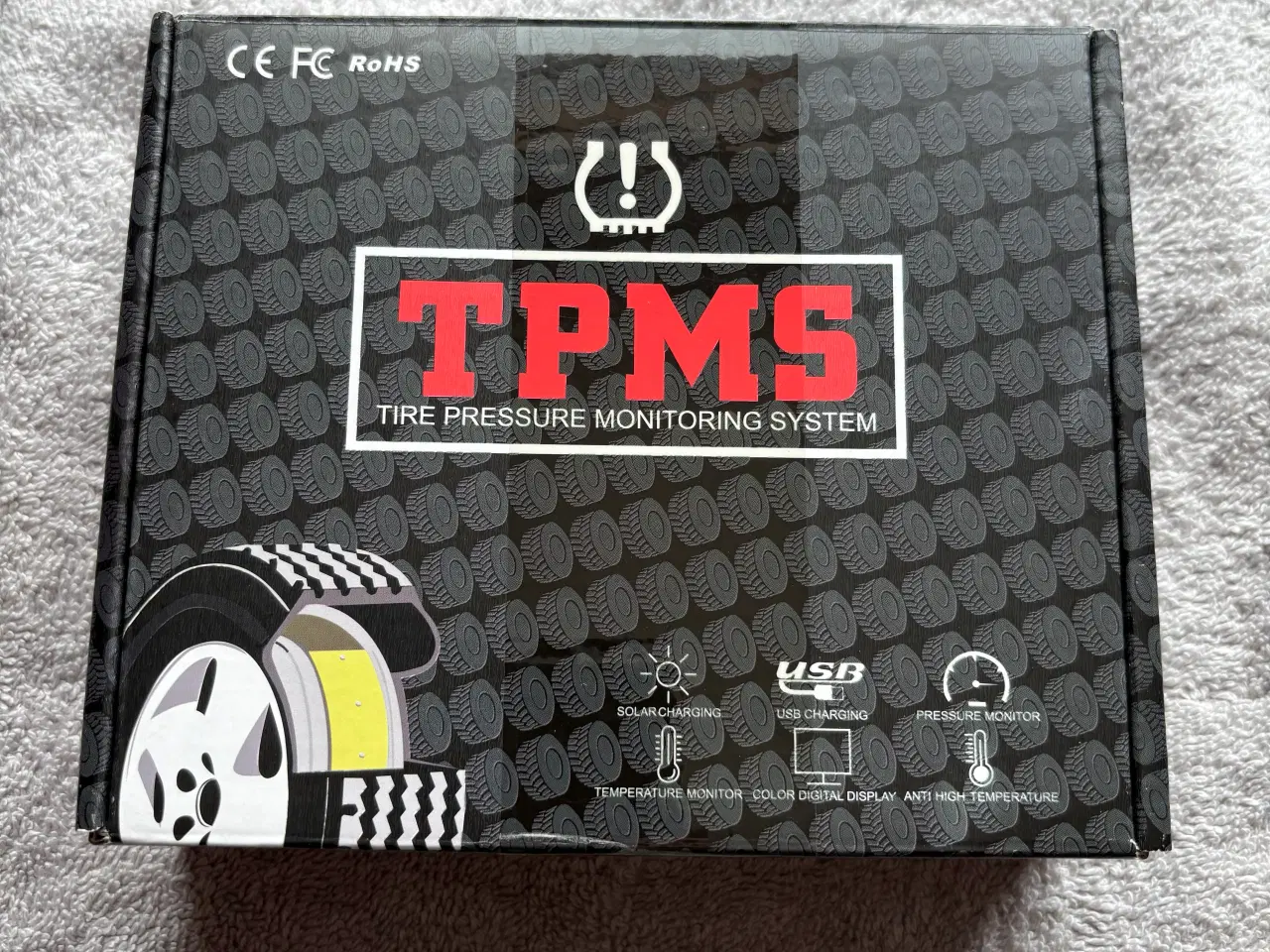 Billede 1 - TPMS måling til MC