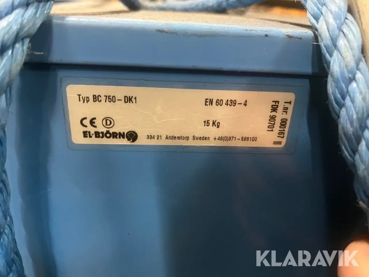 Billede 3 - Byggestrøm tavler El-Bjørn BC750 2 styk