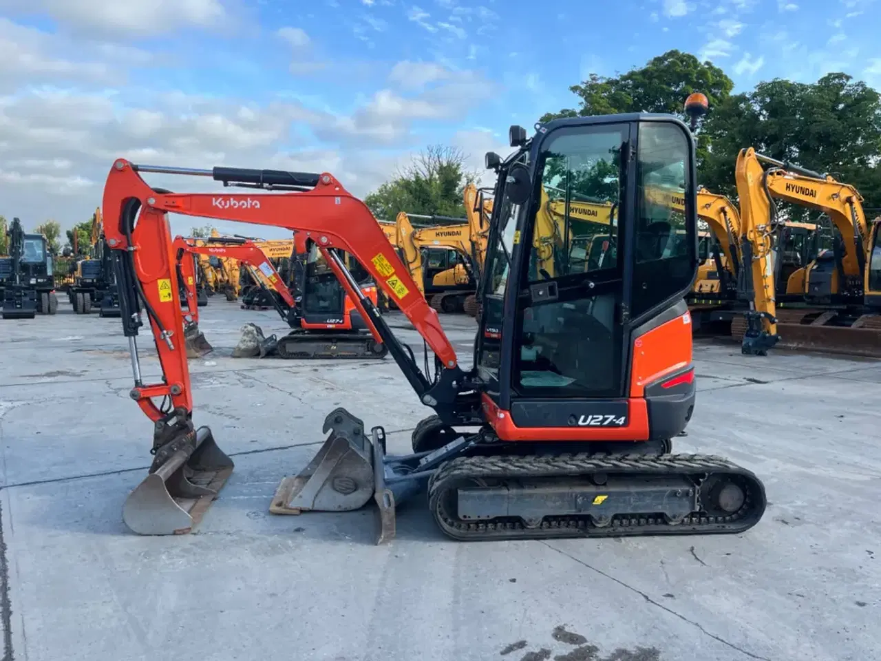 Billede 1 - Minigraver - Kubota U27-4