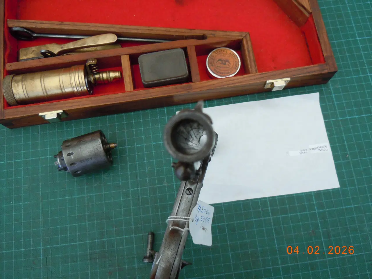 Billede 8 - 1863 Starr borgerkrigsrevolver i æske.