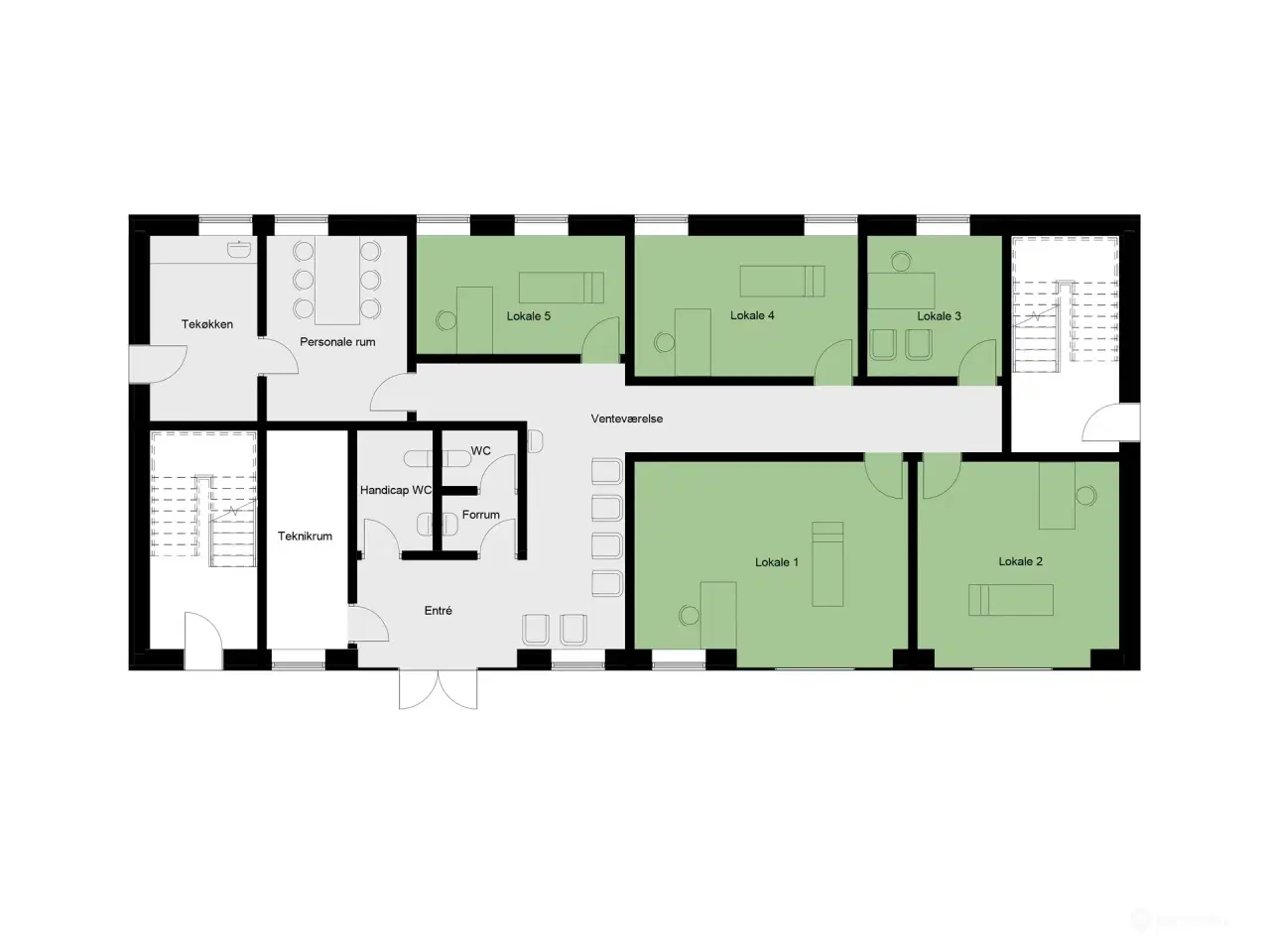 Billede 24 - EasyOffice Horsens. Tobaksgården - klinik 4