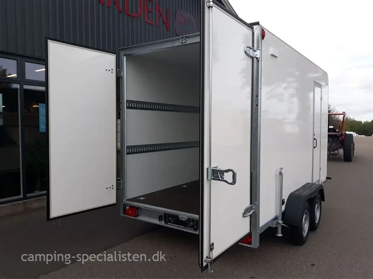 Billede 5 - 2024 - Selandia Tomplan TP 360 TFD Cargo trailer     Ny Cargo trailer med døre - kan ses Hos  Camping- Specialisten.dk Silkeborg