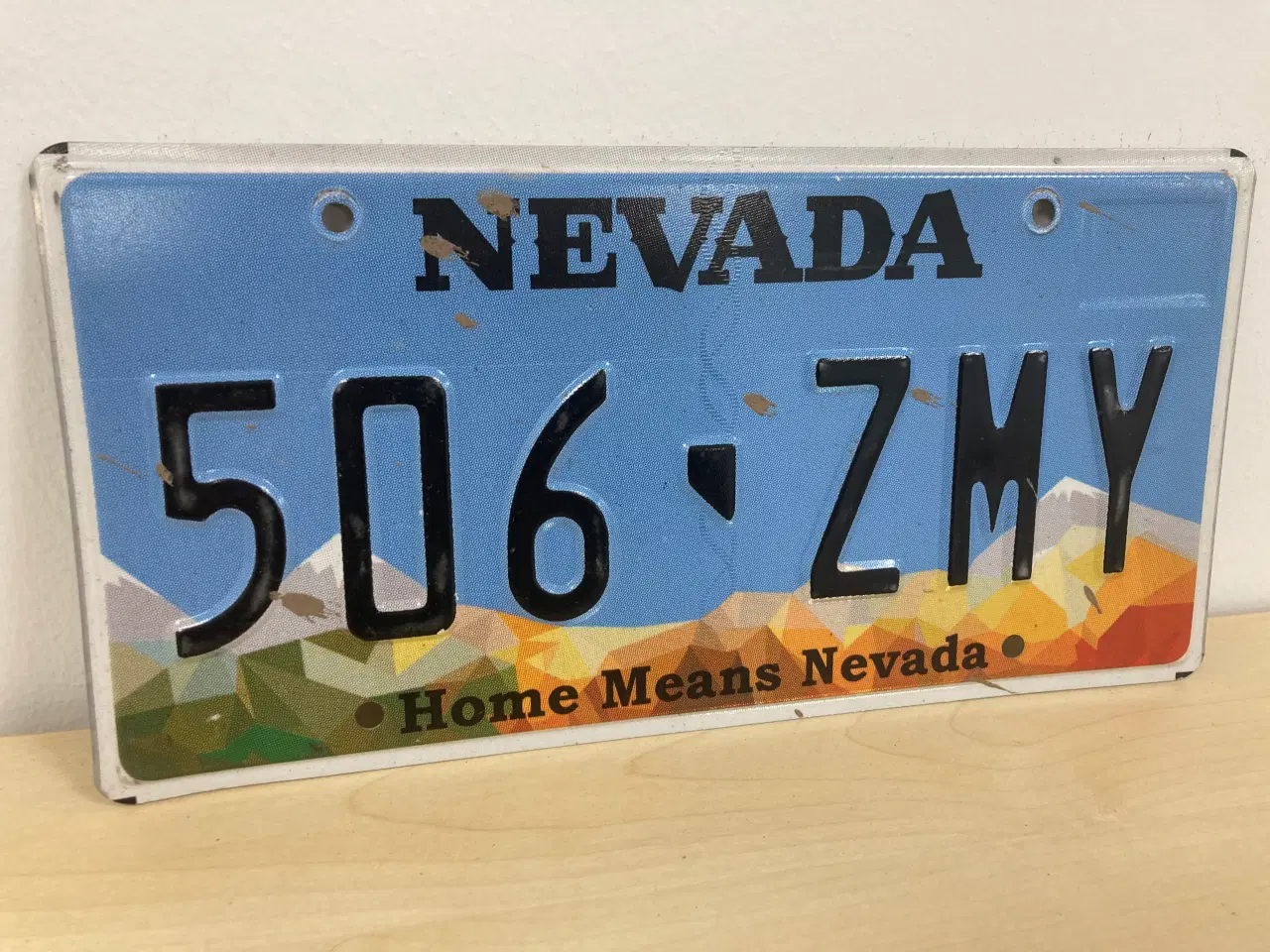 Billede 4 - Nevada US nummerplade 