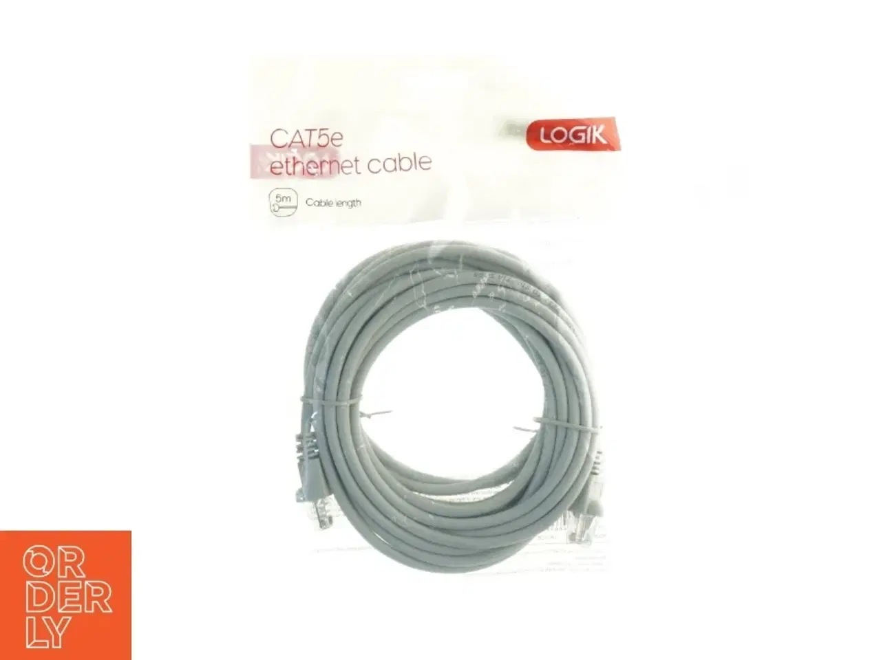 Billede 1 - CAT5e Ethernet kabel fra Logik (str. 500 cm)