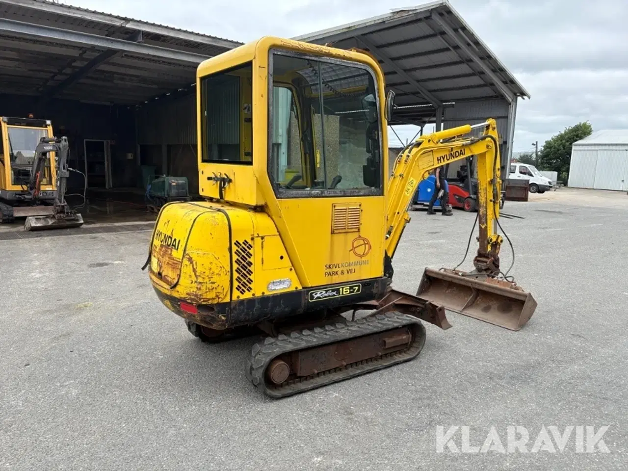 Billede 4 - Minigraver Hyundai R16-7