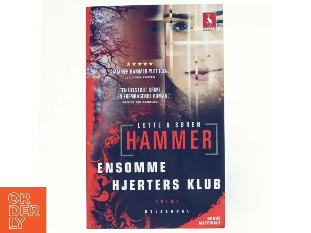 Billede 1 - Ensomme hjerters klub : krimi af Lotte Hammer (Bog)