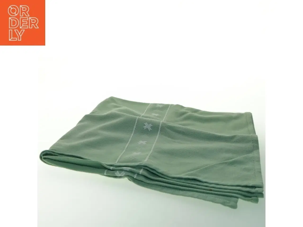 Billede 3 - Grønt bordtæppe (str. 140x65 cm)