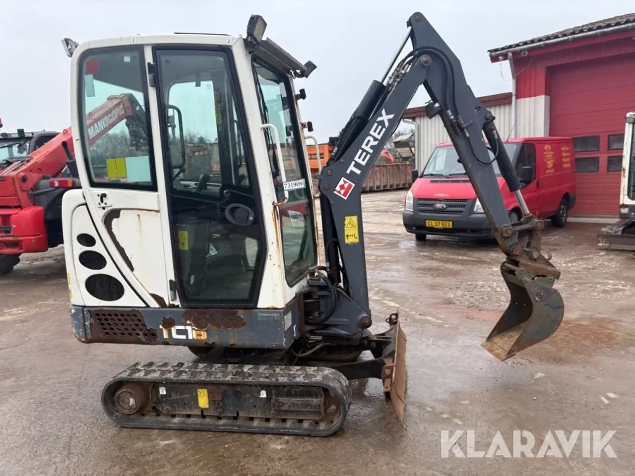 Billede 4 - Gravemaskine Terex TC16