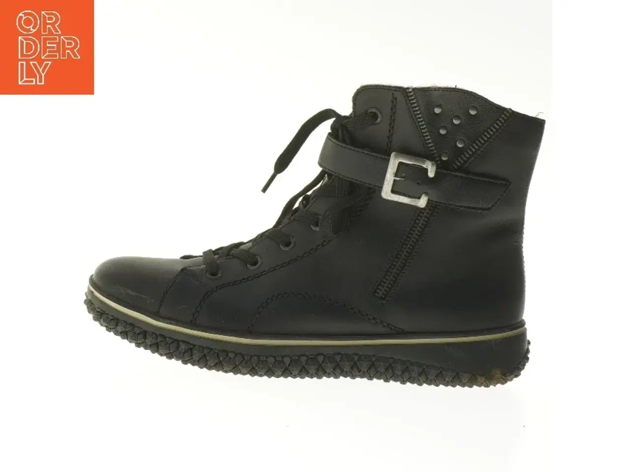 Billede 1 - Sort støvle, størrelse 40 fra Rieker (str. 40 )