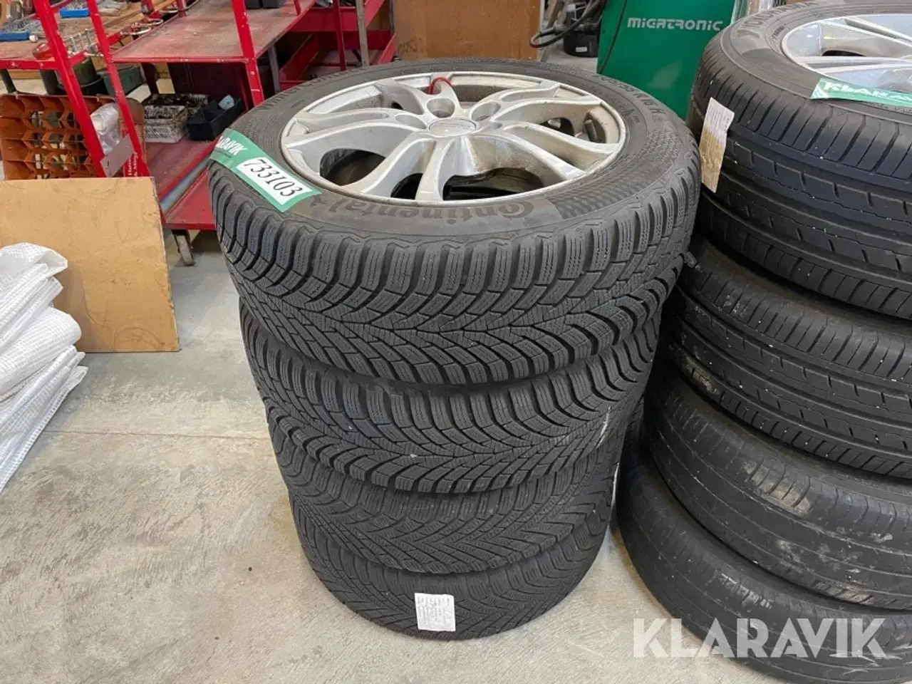 Billede 1 - Dæk Continental 205/55R16 4 styk