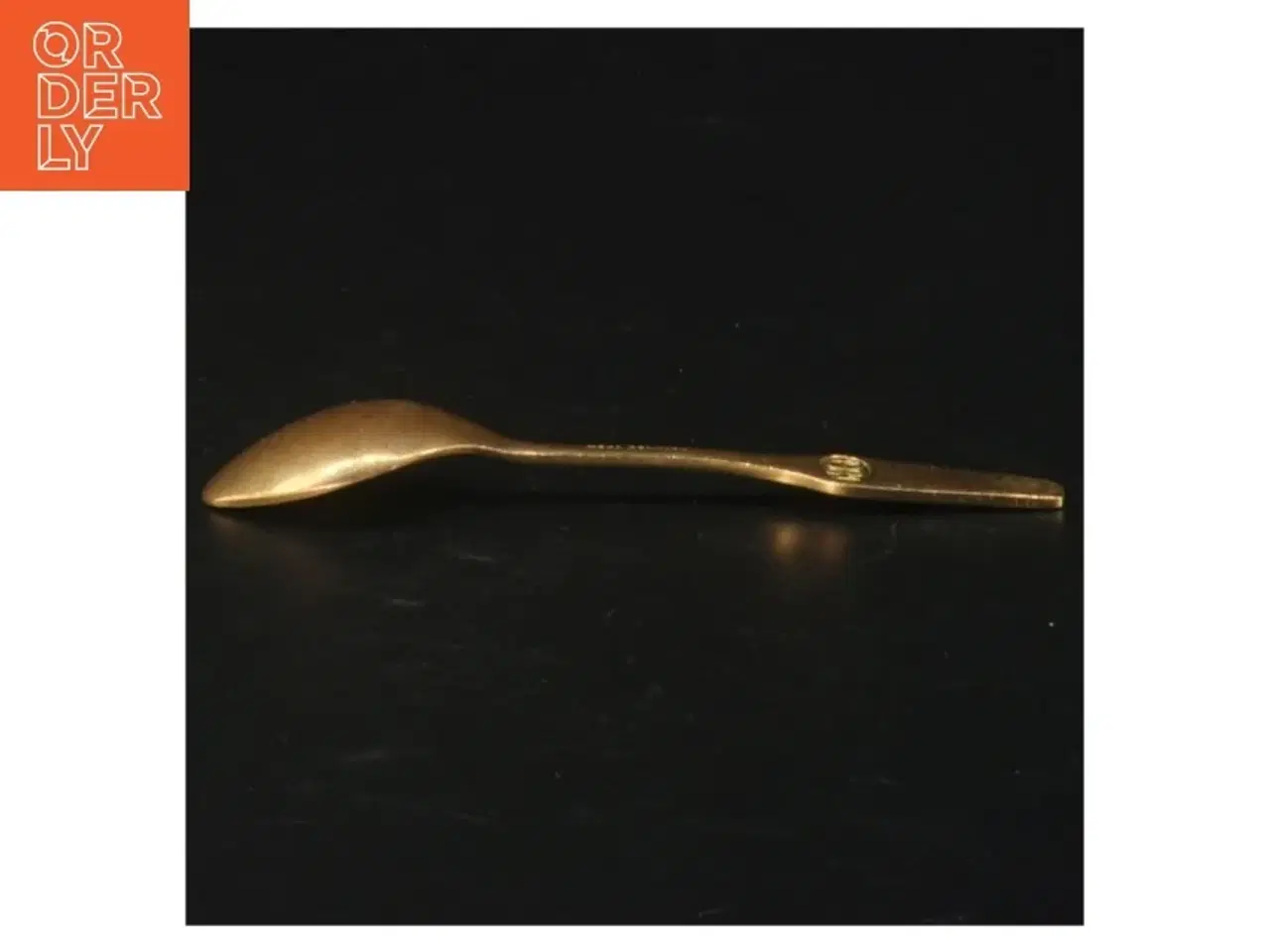 Billede 4 - Antik metalske med blåt emblem fra Meka Denmark (str. Længde, 11 cm)