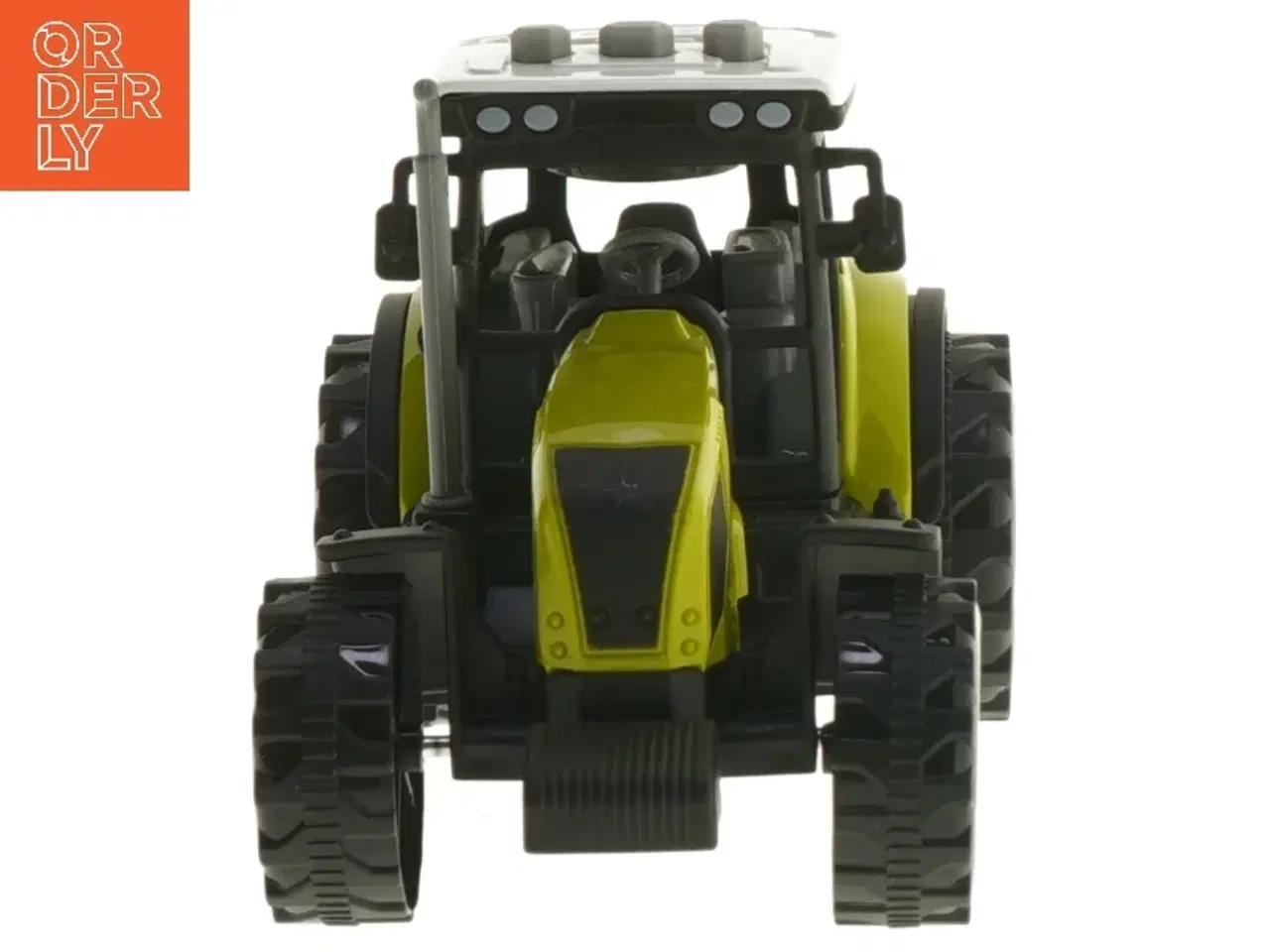 Billede 3 - Lille grøn legetøjstraktor (str. 15x8,5 cm)