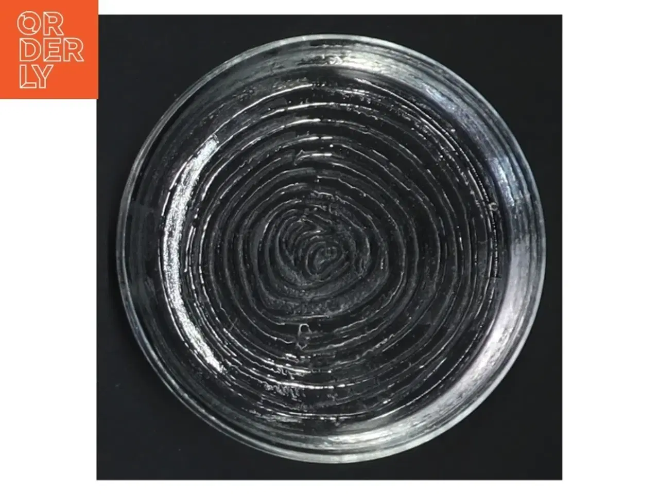 Billede 6 - Glas osteklokke med bakke (str. 10 cm)