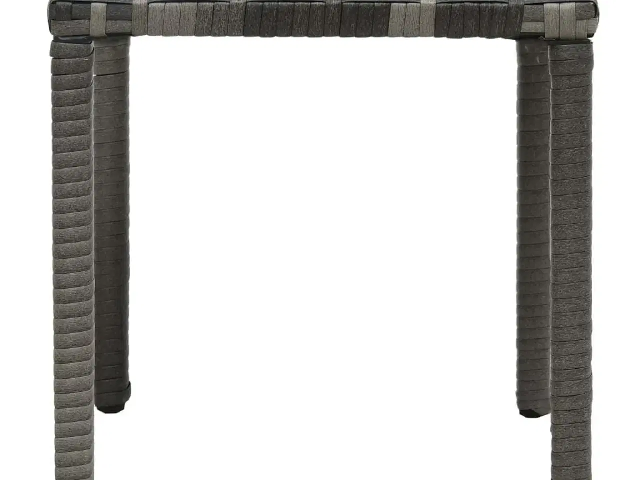 Billede 8 - Liggestole med bord polyrattan antracitgrå