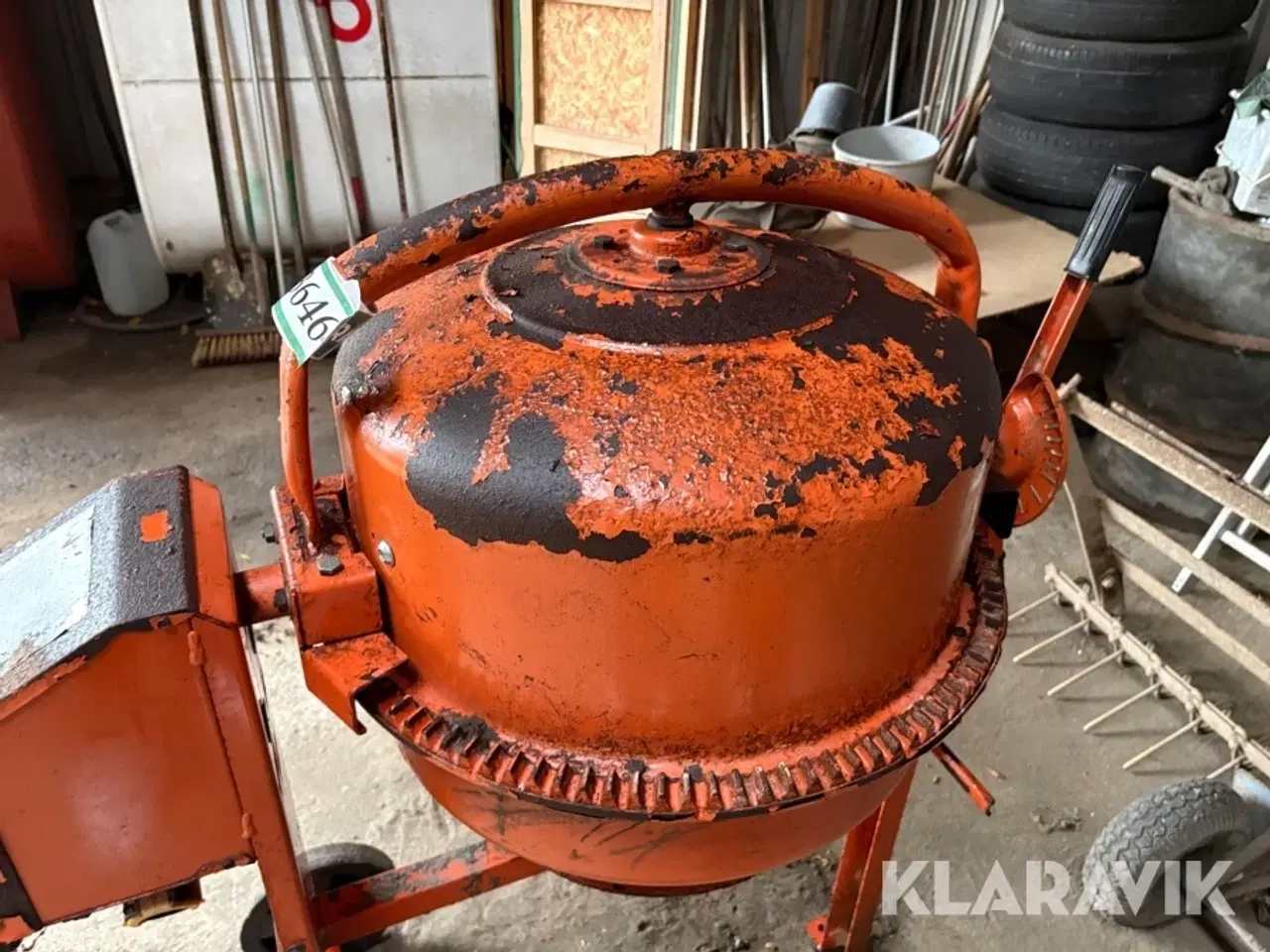 Billede 9 - Cement blander Lescha Euro-Mixer 125 - 125L
