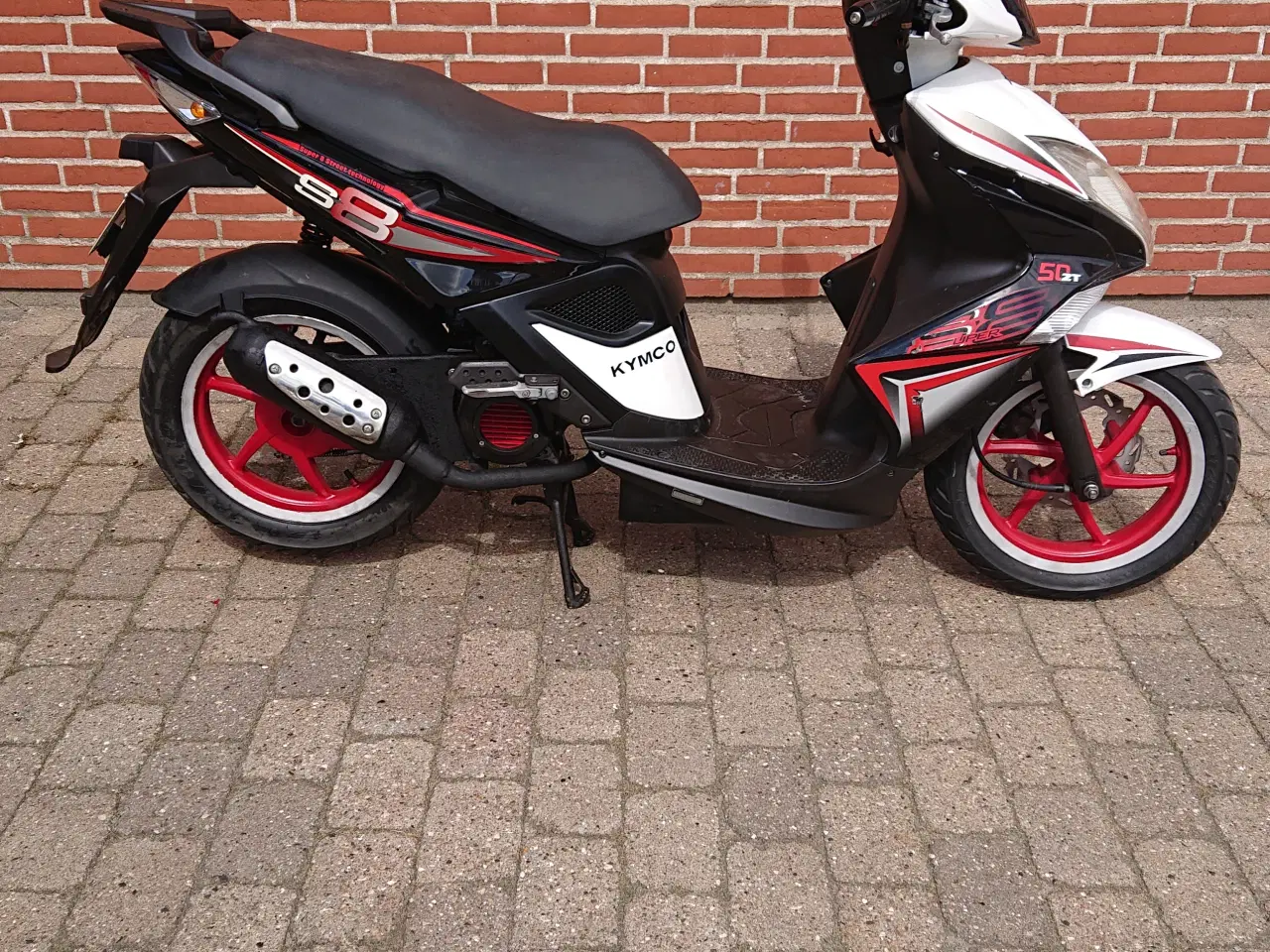 Billede 2 - Kymco super 8  30 km. 2 takt