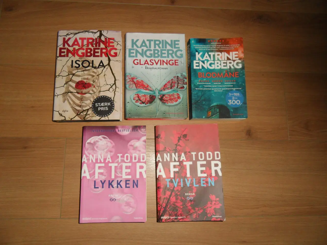 Billede 1 - Anna Todd. Katrine Engberg. After. Skindød. Blodmå