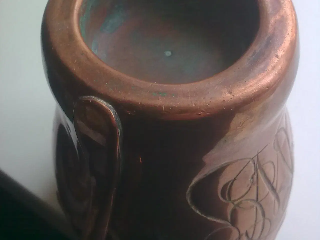 Billede 10 - Kobber gørtler UNIKA & messing granat & viking fad