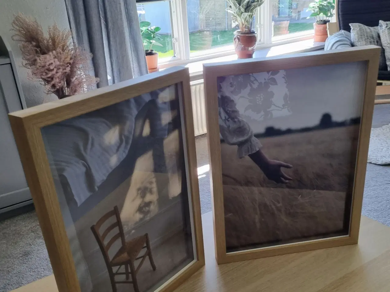 Billede 1 - Rödalm rammer 30x40 med poster  Ikea, pris pr stk 