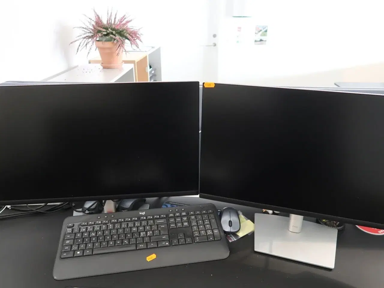 Billede 3 - 2 stk. computerskærme DELL P2422H, tastatur, mus
