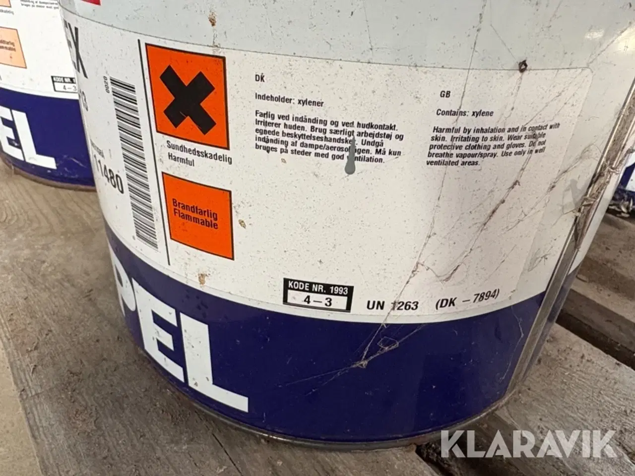 Billede 6 - Maling Hampatex Hempel 7 styks