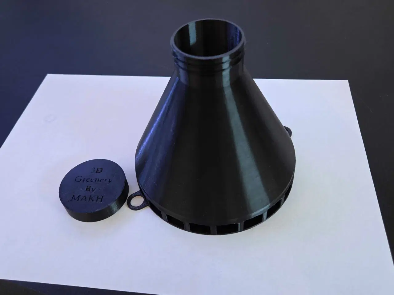 Billede 1 - 3D printet i PETG – Vejrbestandig & Genopfyldelig