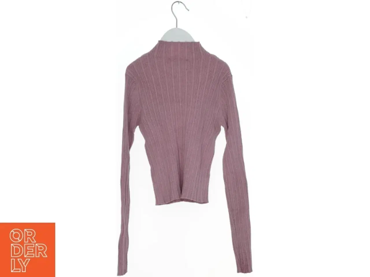 Billede 2 - Ribstrikket lilla sweater fra Zara (str. 164)