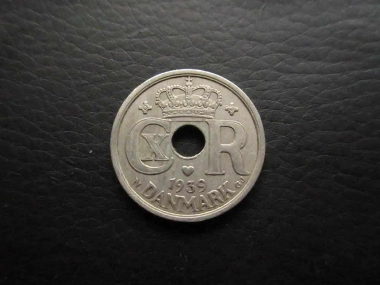 Billede 1 - 25 øre 1939 pæn