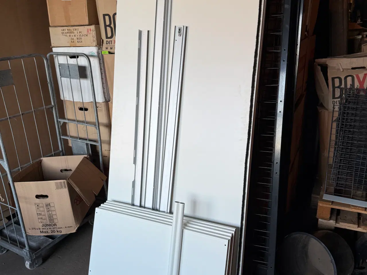 Billede 2 - IKEA PAX 75x201cm stænger, hylder & skydedørspar.